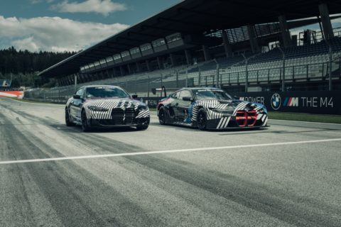 BMW M4 GT3 e BMW M4 Coupé, esordio in pista - 3