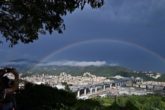 Il nuovo ponte San Giorgio a Genova, l'inaugurazione con l'arcobaleno