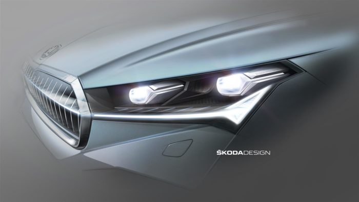 Skoda Enyaq, i nuovi fari full LED Matrix del SUV elettrico