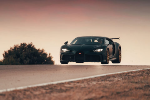 Bugatti Chiron Pur Sport - I test sul circuito di Nardò 5