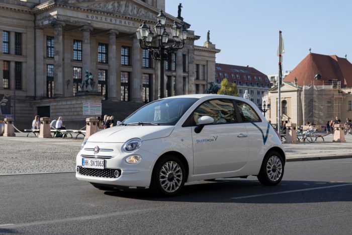 Fiat 500 entra in Share Now, il car sharing di Mercedes e BMW - 3