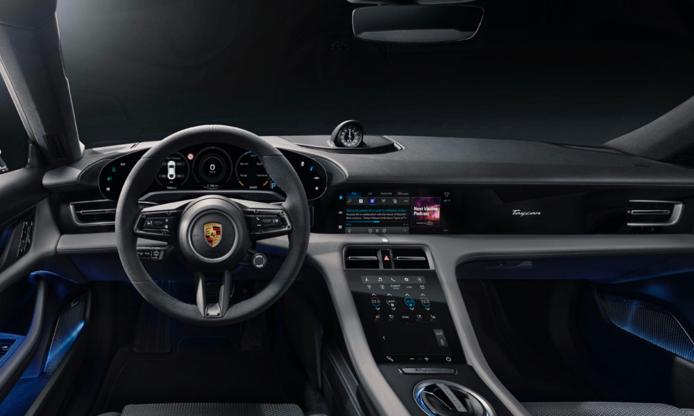 Porsche Taycan- nuove funzioni del suo Apple CarPlay