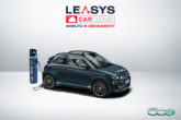 CarCloud Electric 500e, Leasys presenta il nuovo abbonamento a Fiat 500 elettrica