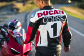 Ducati collezione Apparel 2021 - Ducati_Apparel sport performance wear_Ducati Corse C5 - Leather jacket_UC215266_Low