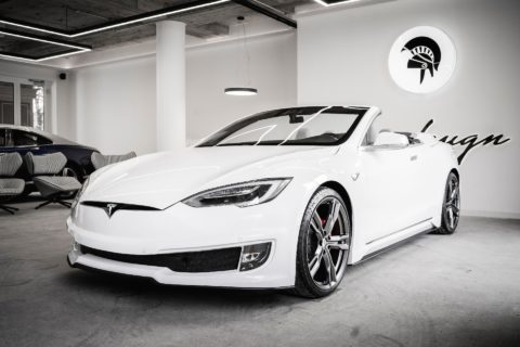 Ares Design Tesla Model S cabriolet