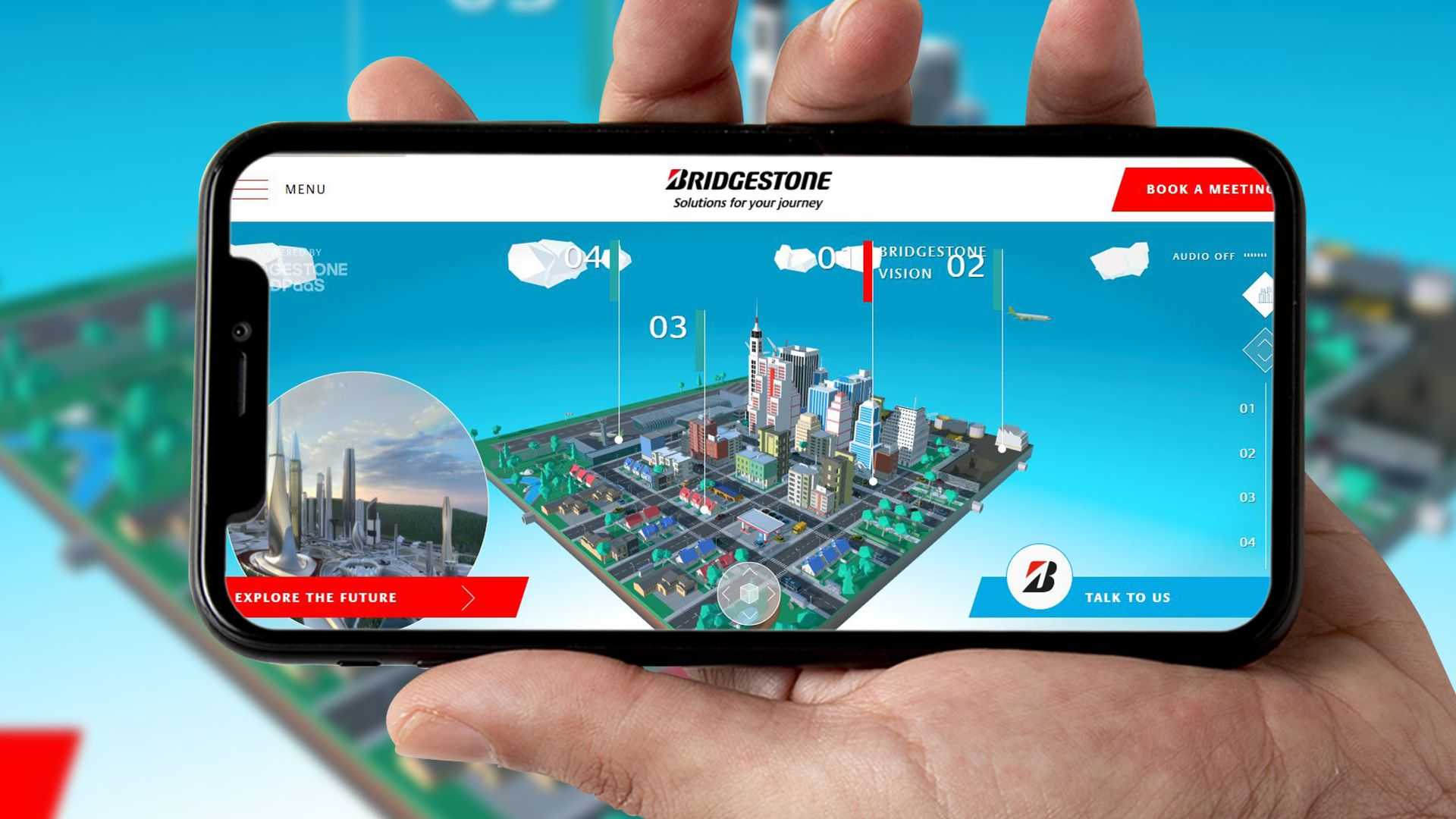 Bridgestone World, la Virtual City of the Future al CES 2021