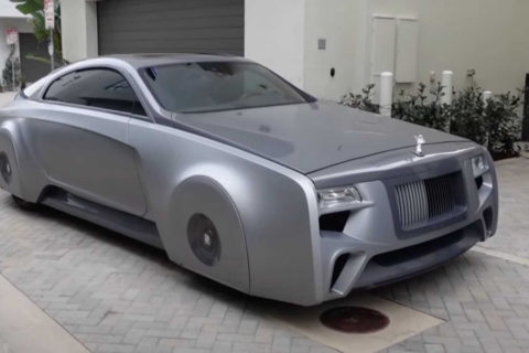 La Rolls-Royce Wraith su misura di Justin Bieber è davvero strana