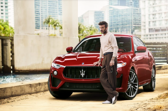 David Beckham è global ambassador di Maserati