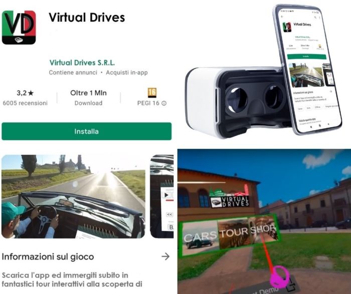 Virtual Drives, la rivoluzione di un viaggio in auto d’epoca
