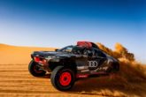 Audi RS Q e-tron si prepara alla Dakar 2022 nel deserto marocchino