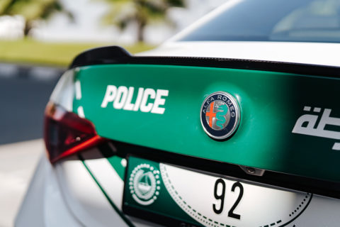 Alfa Romeo Giulia e Stelvio Quadrifoglio per la Polizia del Dubai - 2