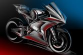 Ducati farà le moto elettriche per la World Cup della MotoE dal 2023 -Bozzetto Ducati elettrica