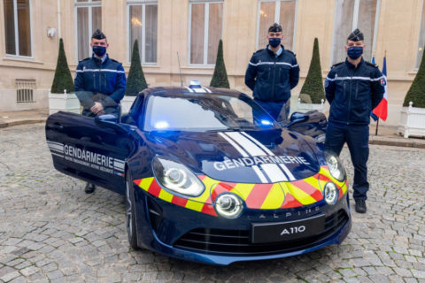Alpine A110 - La nuova sportiva scelta dalla polizia francese 2