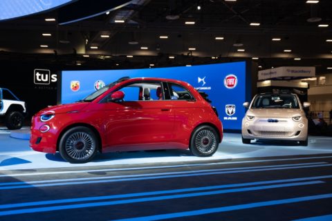 Fiat Nuova 500 al Consumer Electronics Show (CES) 2022 di Las Vegas - 5 Large