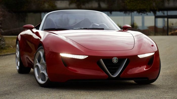 Alfa Romeo 2uettottanta, Pininfarina Spider