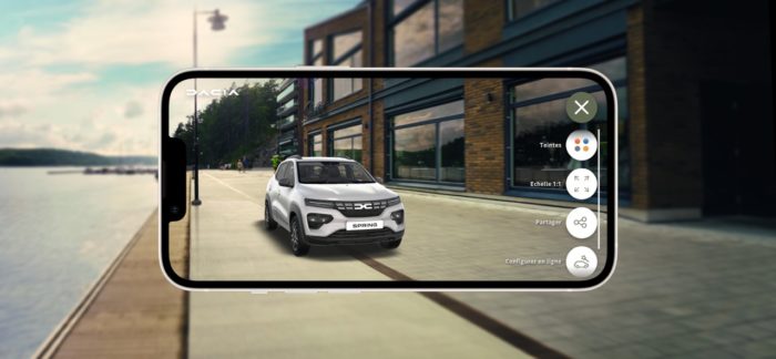 Dacia AR, la app di realtà aumentata