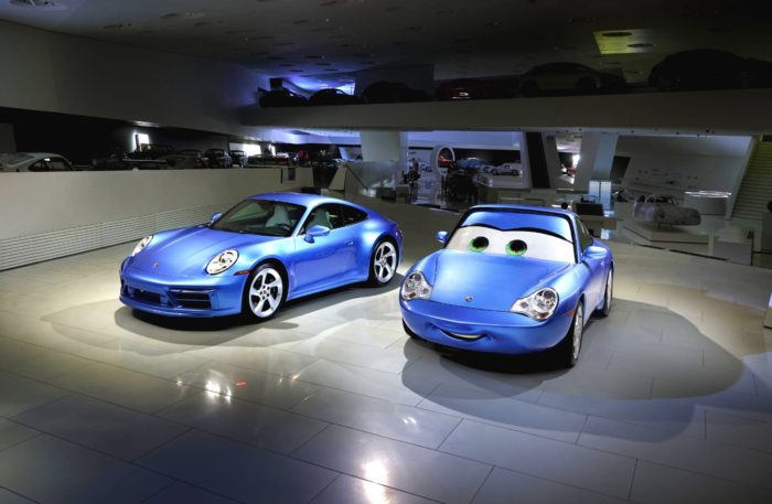 Porsche 911 Sally Special, le foto della replica reale da Cars