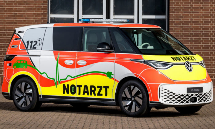 Volkswagen ID Buzz in versione ambulanza 1