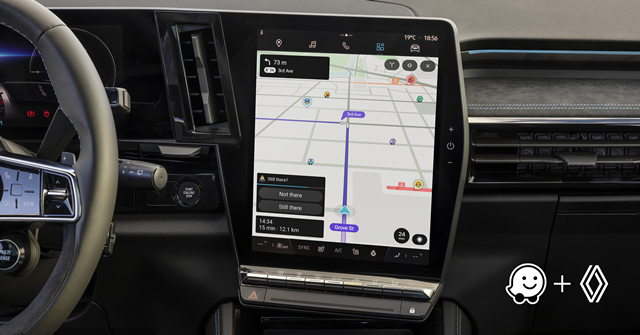 Renault integra l'app di navigazione Waze nelle sue auto