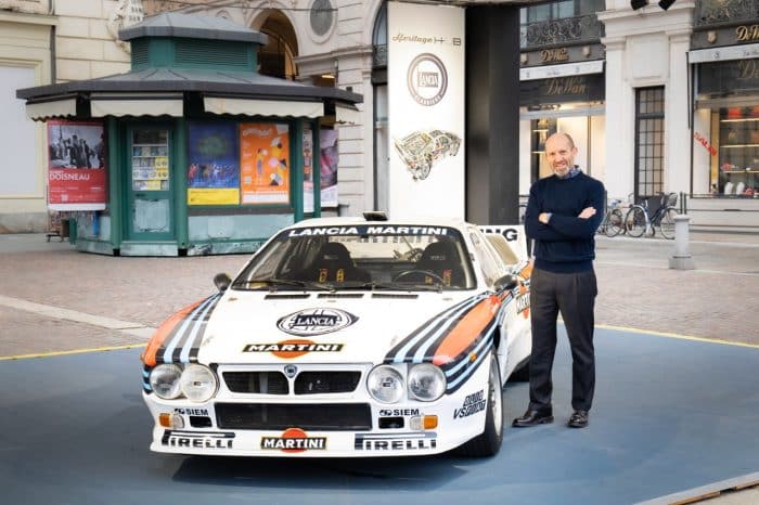 La mitica Lancia 037 al Rally Storico di Montecarlo 2023 con Luca Napolitano