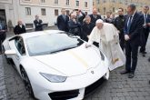 Colore Lamborghini Haracan bianca di Papa Francesco