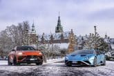 Le Lamborghini su strada e su ghiaccio in Danimarca e Svezia 15