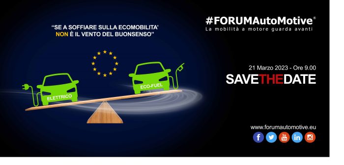 Torna il #FORUMAutoMotive a Milano il 21 marzo