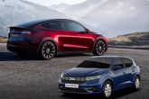 Dacia Sandero e Tesla Model Y si contendono il titolo di regina d'Europa