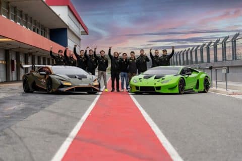 Lamborghini Squadra Corse, i piloti dei Young Driver Programs 2023