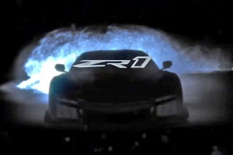 Corvette ZR1 2024 teaser