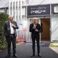 Jean-Philippe Imparato e Carlos Tavares alla inaugurazione del polo globale di Stellantis Pro One, veicoli commerciali