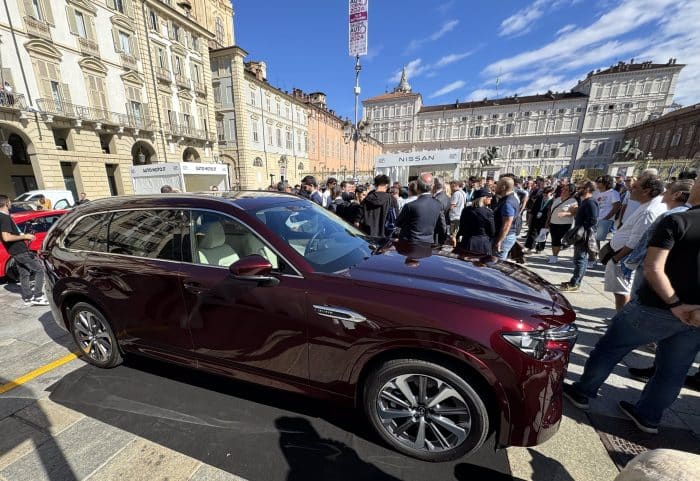 Mazda CX-80, prima nazionale in Piemonte Nuova Mazda CX-80 al Salone dell’Auto di Torino