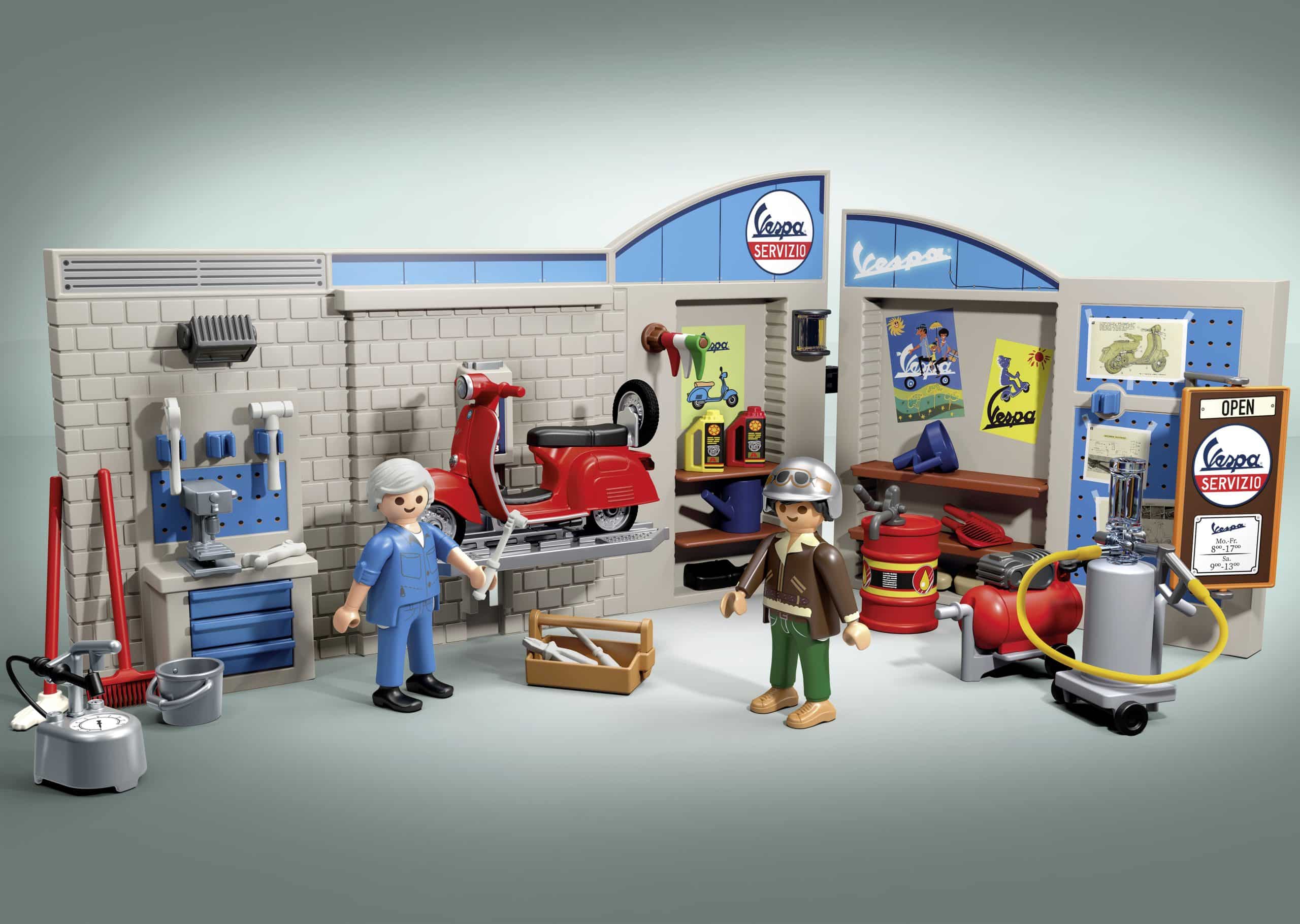 Playmobil Garage Vespa Anni ’60 - 2