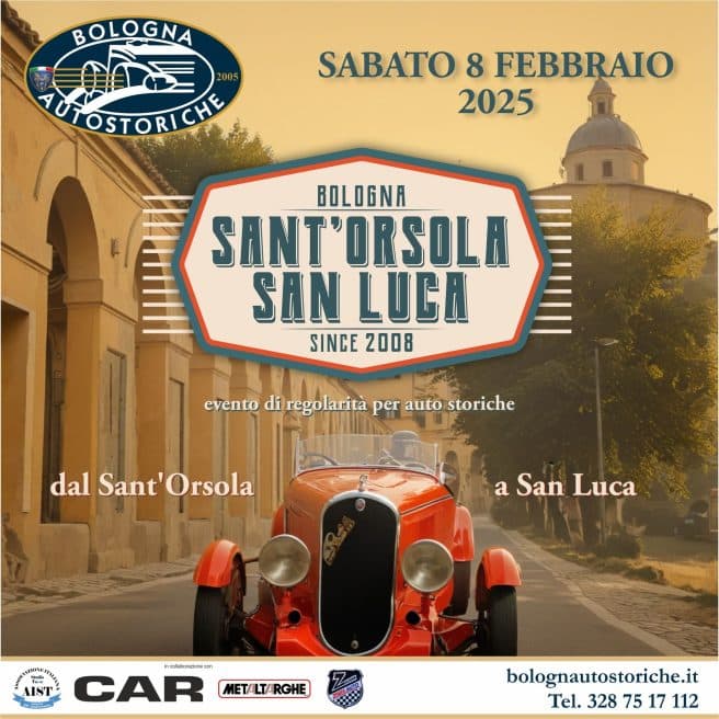 Appuntamento classico, auto storiche tra Bologna e San Luca