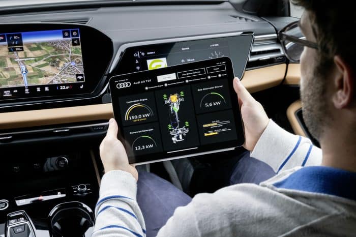 Audi MHEV Plus, come funziona l'ibrido di nuova generazione 3 Audi MHEV Plus come funzione librido di nuova generazione 6 700x466