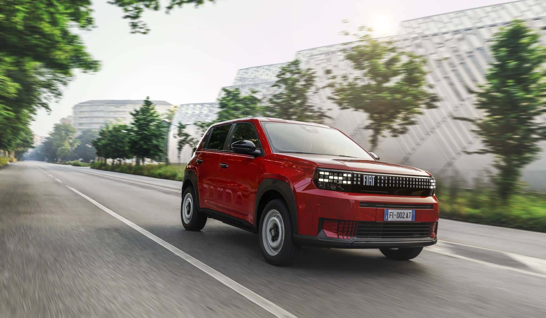 Nuovo Fiat Grande Panda 2025 su strada le foto ufficiali 98 1854x1080