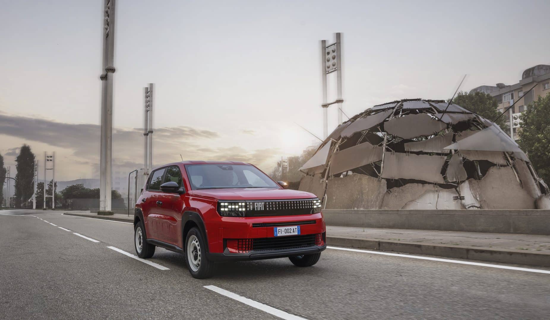 Nuovo Fiat Grande Panda 2025 su strada le foto ufficiali 99 1852x1080