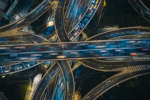 Traffico auto cina shanghai -