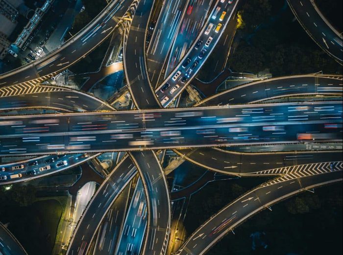 Traffico auto cina shanghai -