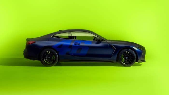 BMW M4 CS Edition VR46 celebra il mito di Valentino Rossi 46 700x394