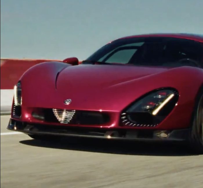 Bottas a Balocco prova la sua Alfa Romeo 33 Stradale - 3