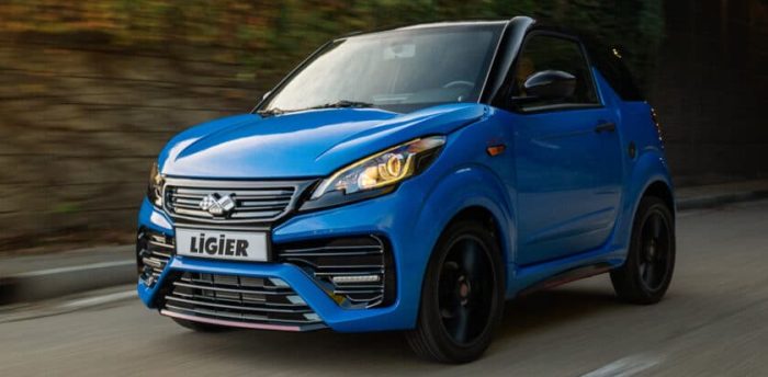 Ligier REVO D+, nuovo motore Diesel per la mobilità urbana, con 3 litri percorre 100 km 5 Ligier JS50