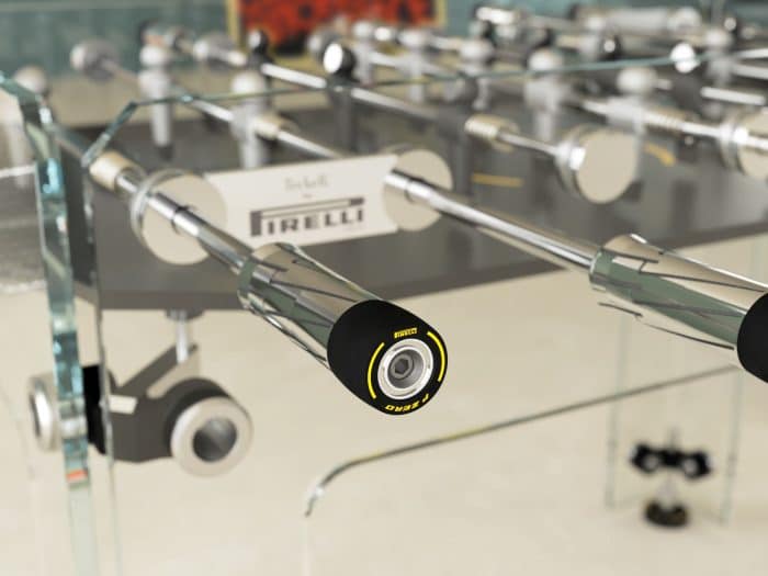 Debutta il calciobalilla esclusivo Pirelli Design e Teckell al Salone del Mobile 2025 2 Debutta il calciobalilla esclusivo Pirelli Design e Teckell al Salone del Mobile 2025 2 700x525