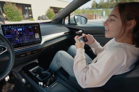 PAC MAN arriva su Volkswagen 480x320