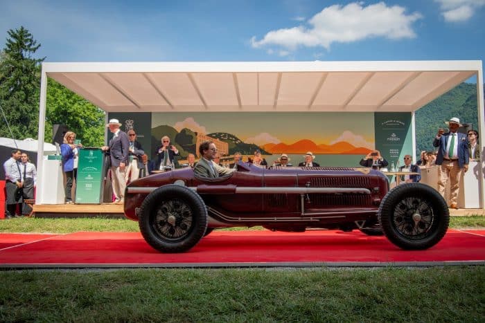 Alfa Romeo Tipo B (P3) "Best of Show" a Villa d'Este