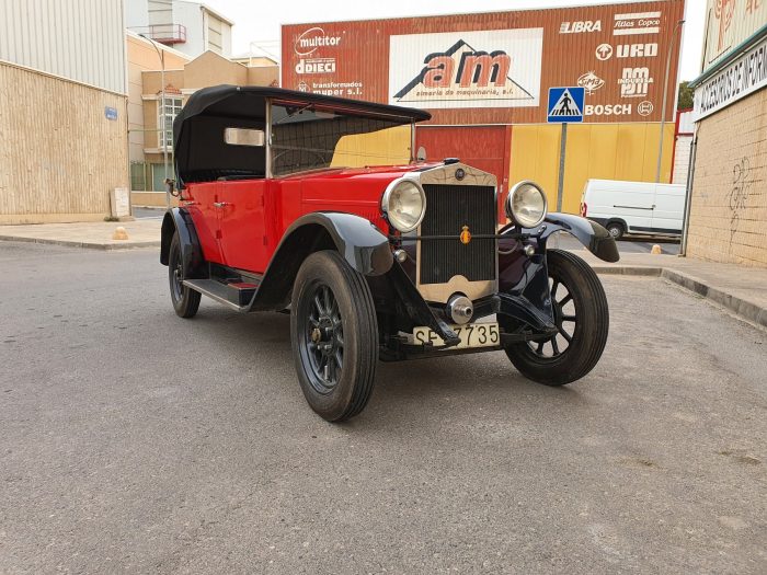 Cabriolet Fiat 509 700x525