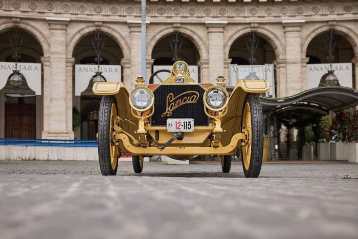 Anantara Concorso Roma 2026, date e dettagli 7 Lancia Beta 20HP Anantara Palazzo Naiadi forecourt
