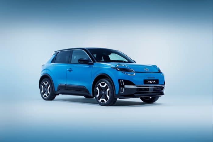 Nuova Nissan Micra 2025. Tra citycar elettrica e miniSuv 700x467