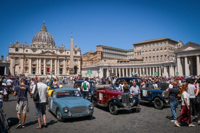 Roma celebra il Giubileo con le auto storiche dell’ASI