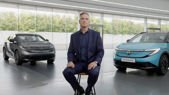 Nissan Leaf 2026 prime immagini del nuovo modello 1 700x394